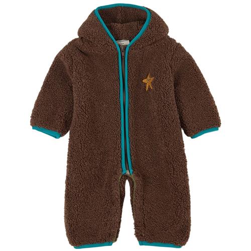 Se The Campamento Flyverdragt I Bamsefleece Brun | Brun | 0-3 months ved Babyshop