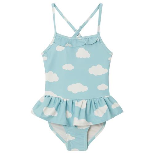Kuling Biarritz Mønstret Badedragt Med Skyer Blå 98/104 cm  Blå  98/104 cm  Unisex