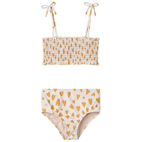 Liewood Mikaela Mønstret Bikini Hearts/Sandy |  | 110 cm