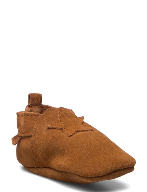 En Fant Elastic Slipper Suede En Fant Brown