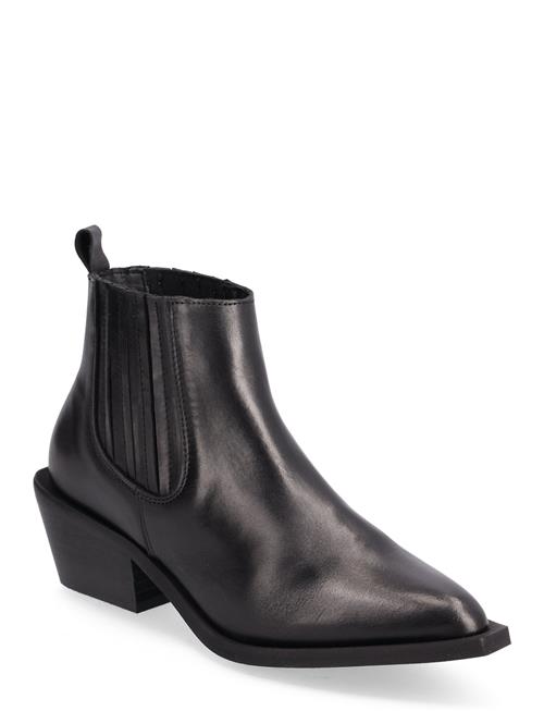 Biamona Western Boot Low Chelsea Crust Bianco Black