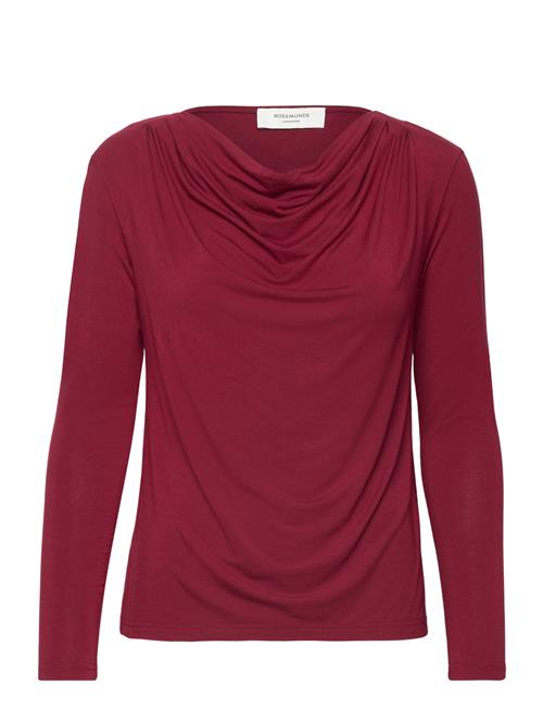 Se Rosemunde Viscose T-Shirt Rosemunde Red ved Booztlet