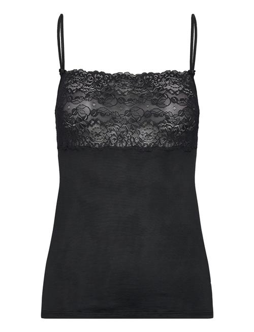 Sensual Secret Spaghetti Top Calida Black