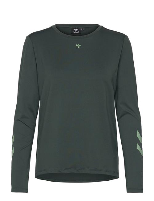 Hmltaylor T-Shirt L/S Hummel Green