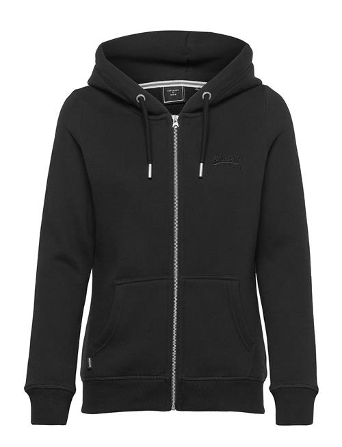 Superdry Vintage Logo Emb Ziphood Superdry Black