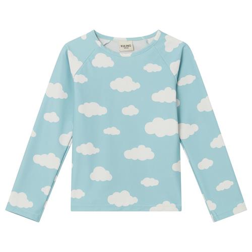 Kuling Kap Verde Mønstret UV-trøje Med Skyer Blå 98/104 cm  Blå  98/104 cm  Unisex