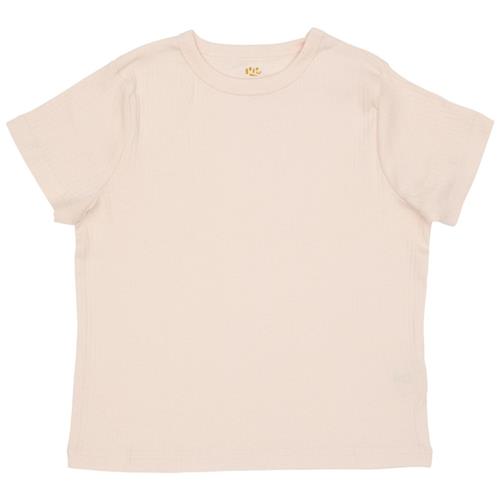 Copenhagen Colors Ribbet T-shirt Lyserød | Lyserød | 92 cm