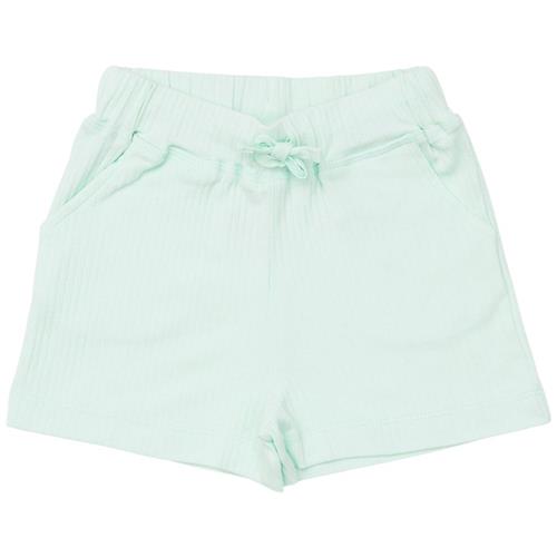 Copenhagen Colors Ribbet Shorts Mintgrøn 116 cm  Grøn  116 cm  Unisex