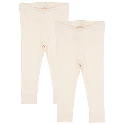 Copenhagen Colors 2-pak Leggings Cream Melange |  | 62 cm