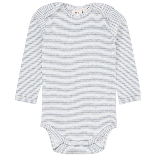 Copenhagen Colors Stribet Babybody Lyseblå | Blå | 50 cm