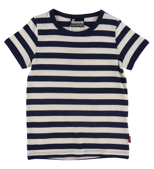 DanefÃ¦ DanefÃ¦ T-Shirt - Danebasic - Dk Navy/Chalk