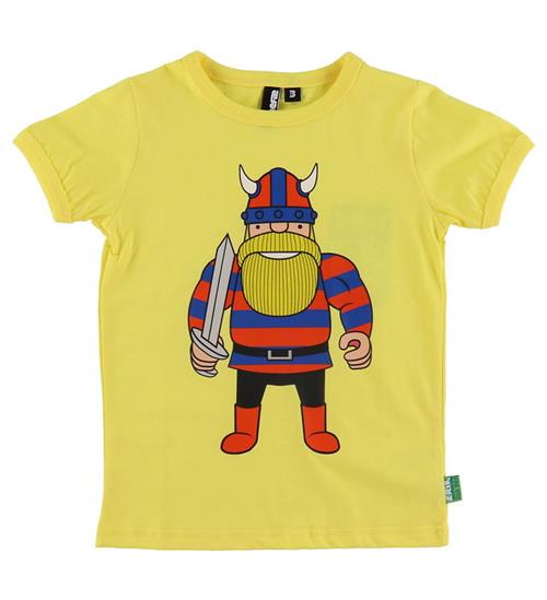 Se DanefÃ¦ DanefÃ¦ T-Shirt - Danerainbow - Bright Yellow Erik Din Ven ved KidsWorld