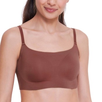 Sloggi Bh ZERO Feel 2 0 Ultra Bra Mørkbrun  XL+ Dame