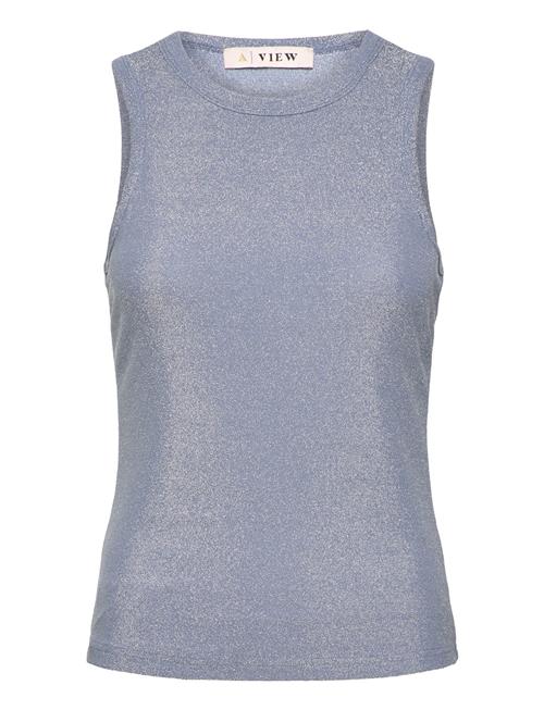 Se A-View Eva Tank Top A-View Blue ved Booztlet