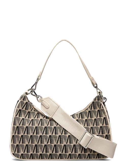 Mango Jacquard Shoulder Bag Mango Cream