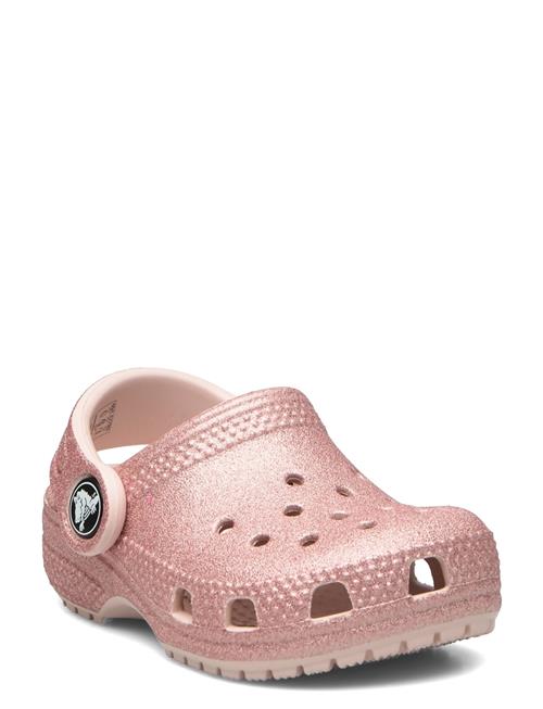 Classic Glitter Clog T Crocs Pink