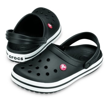 Se Crocs Crocband Unisex Sort US M10 (EU 43-44) ved Timarco