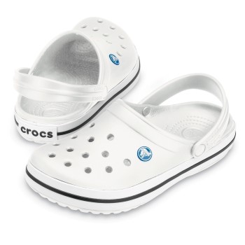 Crocs Crocband Unisex Hvid US M9 (EU 42-43)