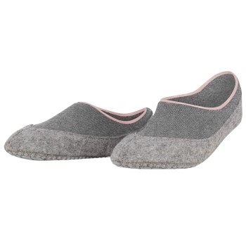 Falke KGaA Falke Strømper Women Cosyshoe Socks Grå/Rosa uld Str 41/42 Dame