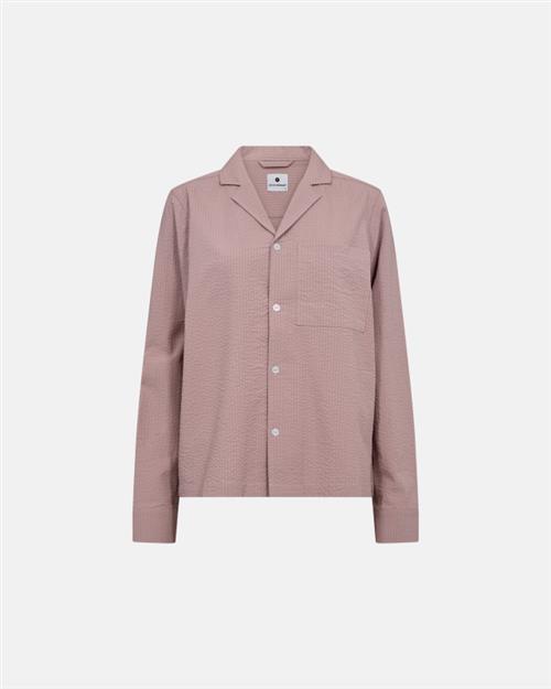 Natskjorte "Seersucker" | Bambusviskose | Rose