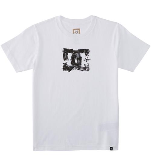 DC DC Shoes T-shirt - Sketchy - Hvid