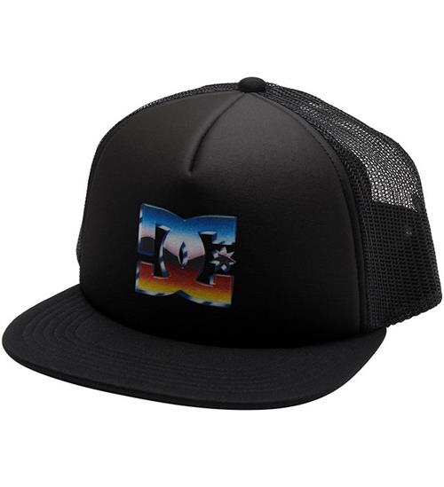 Se DC DC Shoes Kasket - Gas Station Trucker Season - Sort ved KidsWorld