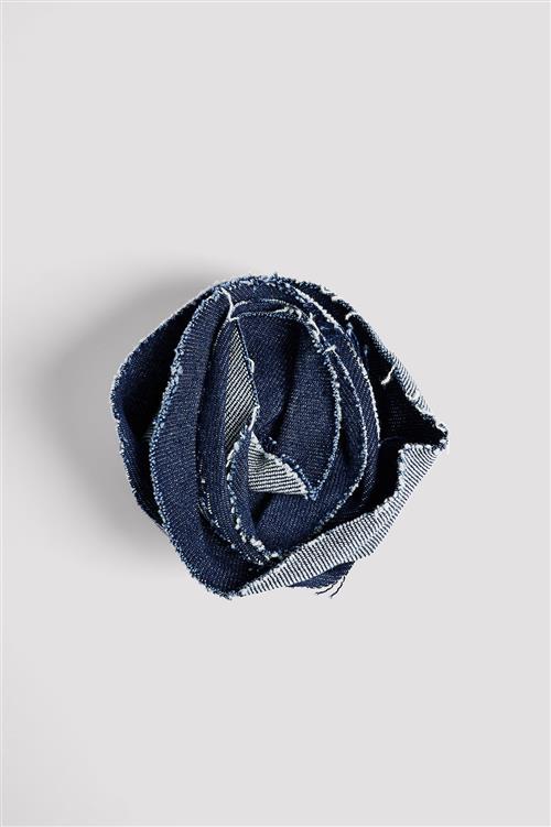 NA-KD Denim broche - Blue