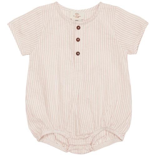 Copenhagen Colors Stribet Romper Dusty Rose | Lyserød | 62 cm