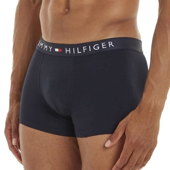 Tommy Hilfiger 3P Original Logo Waistband Trunks Marineblå bomuld Medium Herre