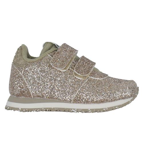 Se Woden Sko - Ydun Allover Glitter - Multi ved KidsWorld