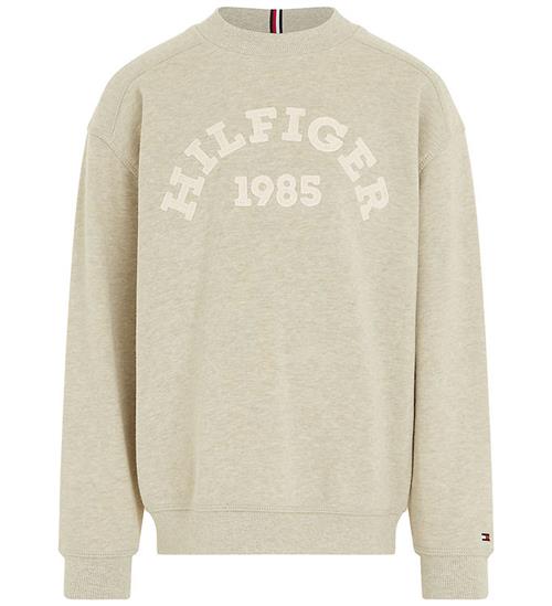 Tommy Hilfiger Tommy Hilfiger Sweatshirt - Monotype - Faded Olive Heather