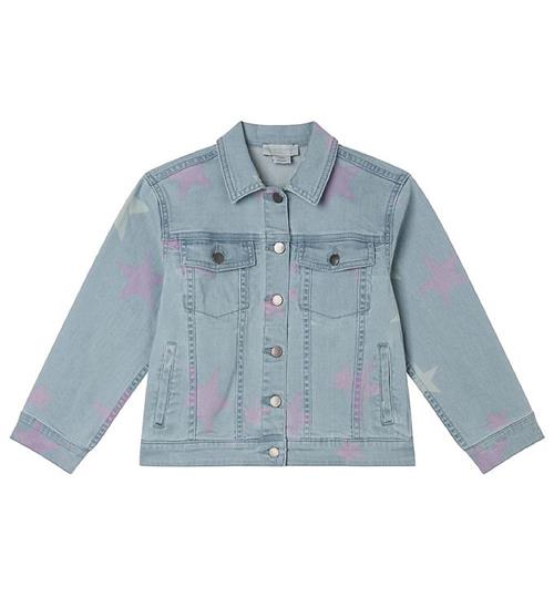 Stella McCartney Kids Denimjakke - Celeste m. Stjerner