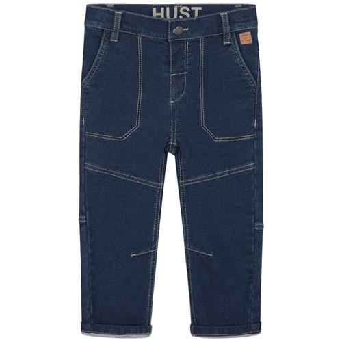 Se Hust&Claire James Jeans Denim Blue | Blå | 92 cm ved Babyshop