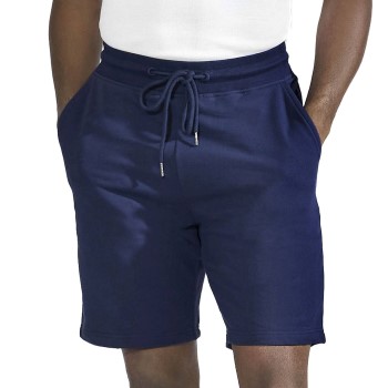 Bread & Boxers Bread and Boxers Lounge Shorts Marineblå økologisk bomuld Medium Herre