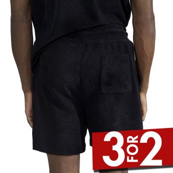 Bread & Boxers Bread and Boxers Terry Shorts Sort økologisk bomuld X-Large Herre