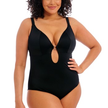 Elomi Plain Sailing Non Wired Plunge Swimsuit Sort L 80 Dame