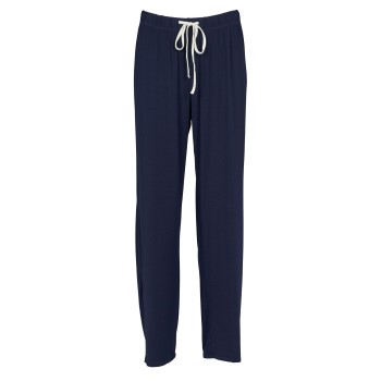 Missya Softness Wide Pant Marineblå modal Small Dame