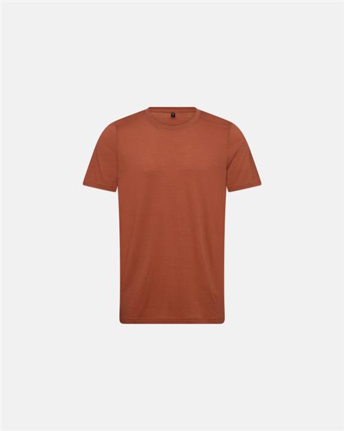 T-shirt | 100 merino uld | Orange