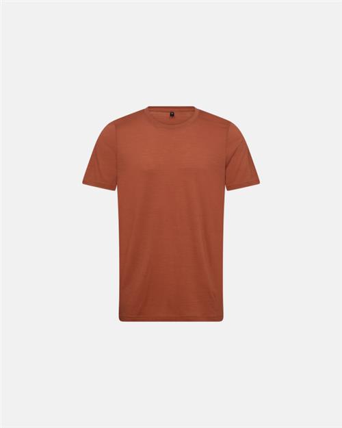 T-shirt | 100 merino uld | Orange