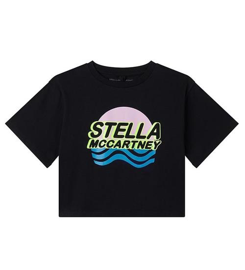 Se Stella McCartney Kids Stella McCartney Kids T-shirt - Sort m. Print ved KidsWorld