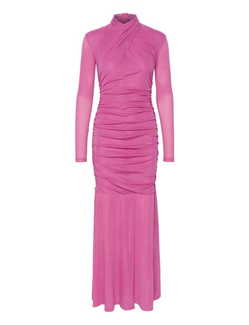 Gestuz Adiagz Ls Long Dress Gestuz Pink