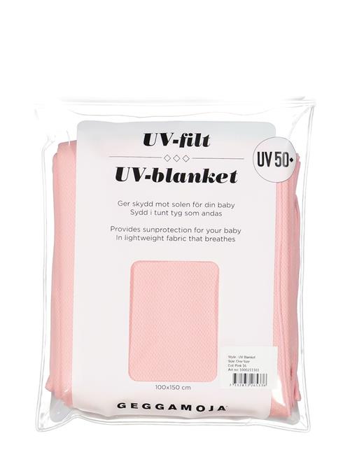 Uv Blanket Offwhite 57 Geggamoja Pink