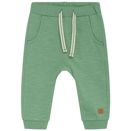 Se Hust&Claire Georgey Joggingbukser Spruce | Blå | 62 cm ved Babyshop