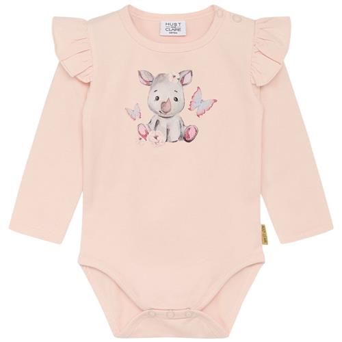 Hust&Claire Bri Babybody Icy Pink | Lyserød | 56 cm