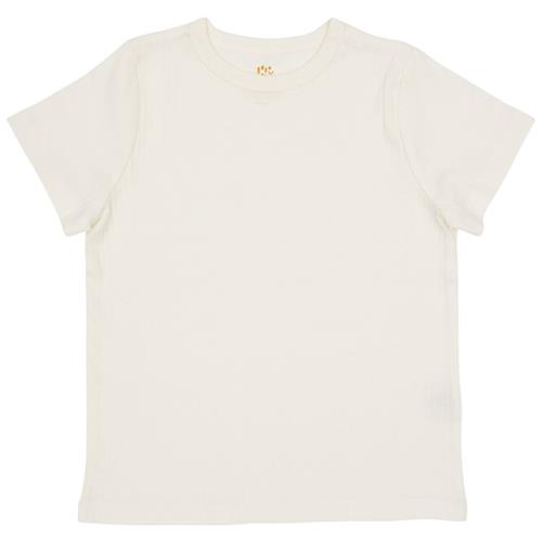 Copenhagen Colors Ribbet T-shirt Cremefarvet |  | 110 cm