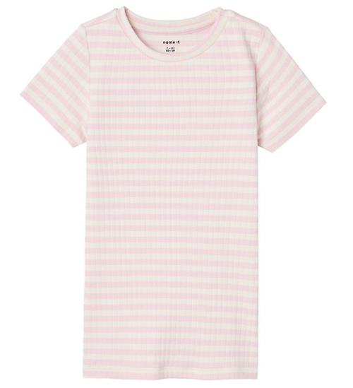 Se Name It Name It T-shirt - Rib - NmfSuraja - Noos - Parfait Pink ved KidsWorld