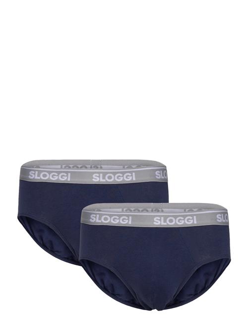 Sloggi Men Go Abc Midi 2P Sloggi Blue