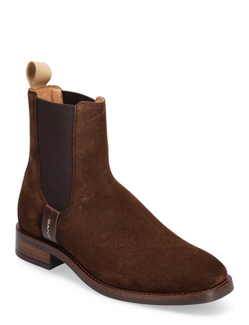 Se GANT Fayy Chelsea Boot GANT Brown ved Booztlet