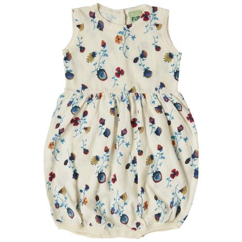 Se FUB Blomstret Romper Ecru |  | 62 cm ved Babyshop