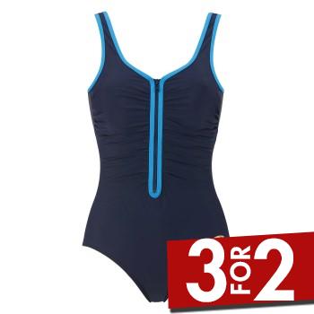 Damella Marlene Swimsuit Marine/Blå 40 Dame